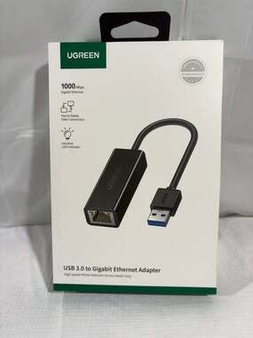 UGREEN USB 3.0 to Gigabit Ethernet Adapter 1000Mbps RJ45 LAN Network Adapter